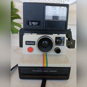 Authentic Vintage one-step Polaroid camera.